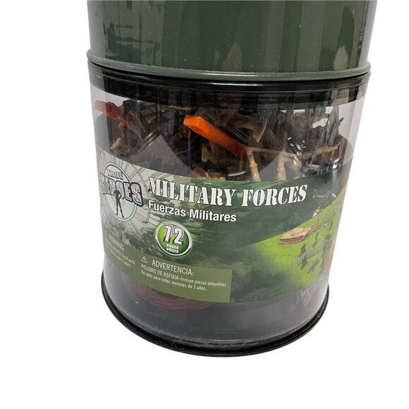 True Heroes Military Forces 72 Piece Set Plus Storage Container Toys R Us - Picture 6 of 7